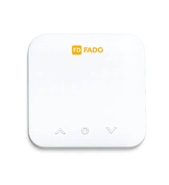 Терморегулятор провідний FADO SMART new виносний цифровий білий