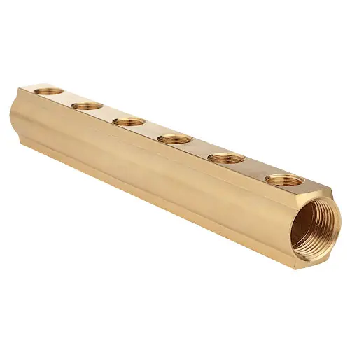 Балка колекторна FADO 1"x1/2"x1/2" x6 - Зображення 1